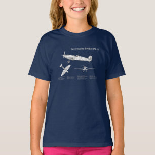 Camiseta Spitfire supermarino - Amortización aérea