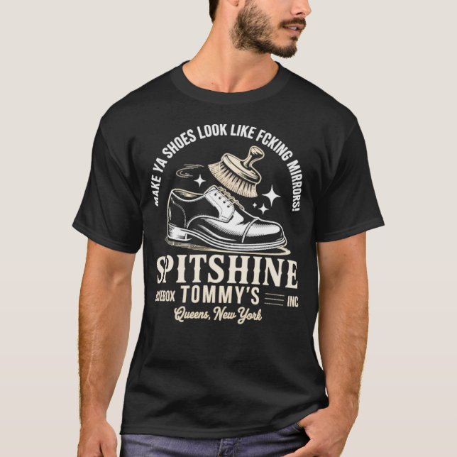 Camiseta Spitshine Tommy's Shinebox (Anverso)