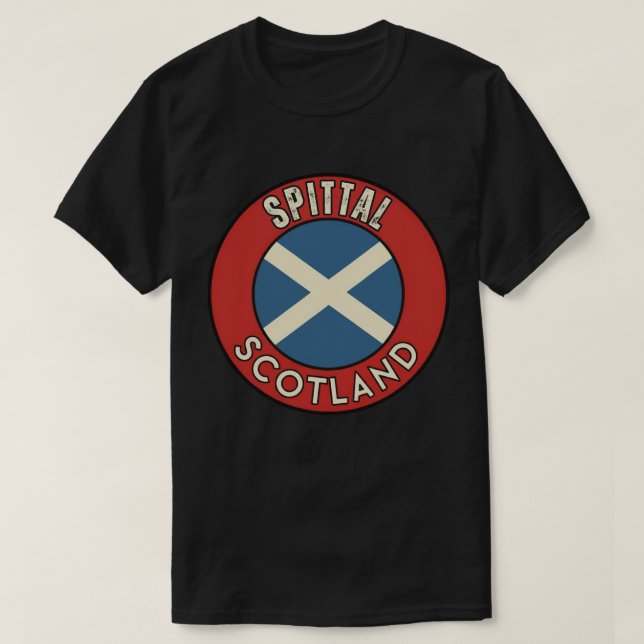 Camiseta Spittal, Escocia (Diseño del anverso)