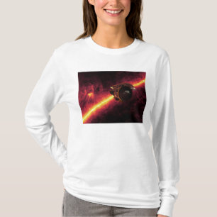 Camiseta Spitzer visto contra el cielo infrarrojo 2