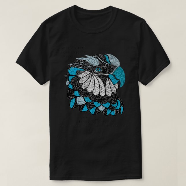 Camiseta Spixx27s Macaw Cyanopsitta spixii (Diseño del anverso)