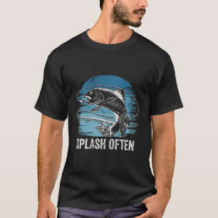 Camiseta Splash a menudo Hundimiento oceánico Hunter Hobby