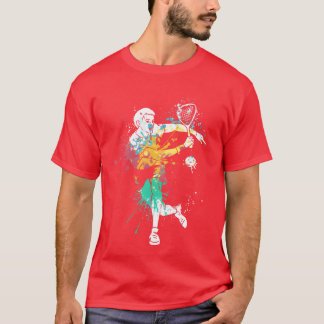 Camiseta Splash art Squash sports for Squash player family