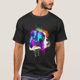 Camiseta Splash Boxer Dueño De Perro IdeDog Perro