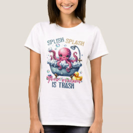 Camiseta Splash Splash Tu Opinión Es Basura 