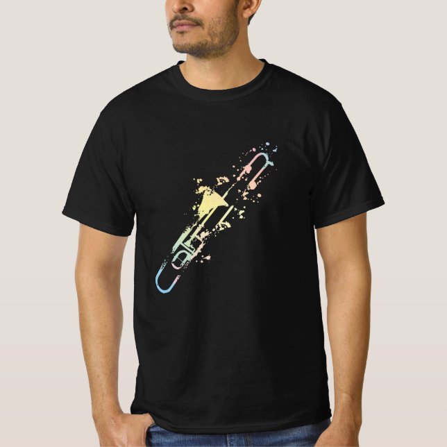Camiseta Splash Trombone (Anverso)