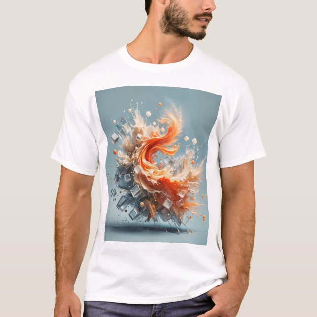 Camiseta Splash Tropical (Anverso)