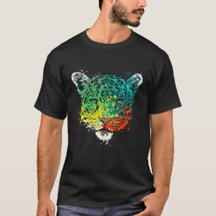 Camiseta Splash wildcat Chetah head