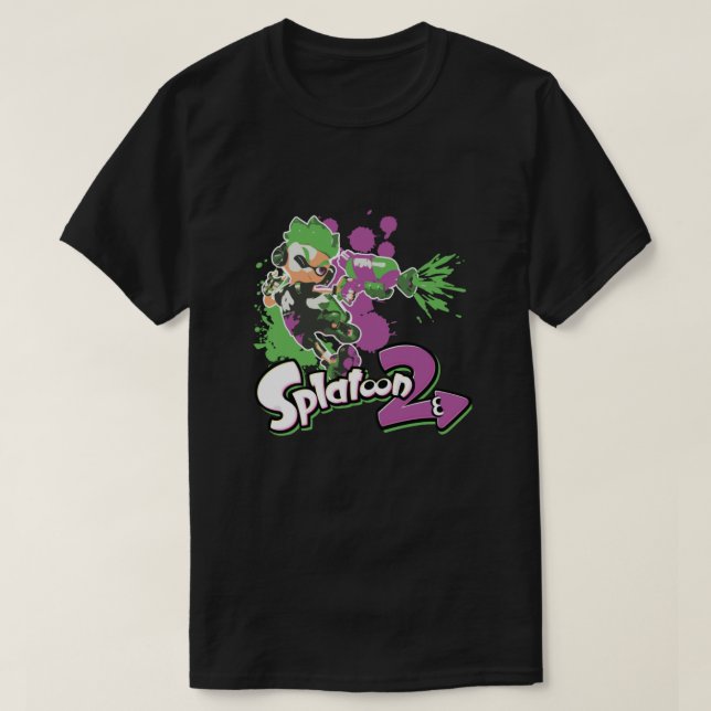 Camiseta Splatoon 2 Inkling Boy  (Diseño del anverso)
