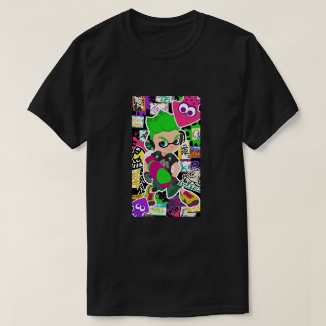 Camiseta Splatoon 2 Inkling Boy Classic (Diseño del anverso)