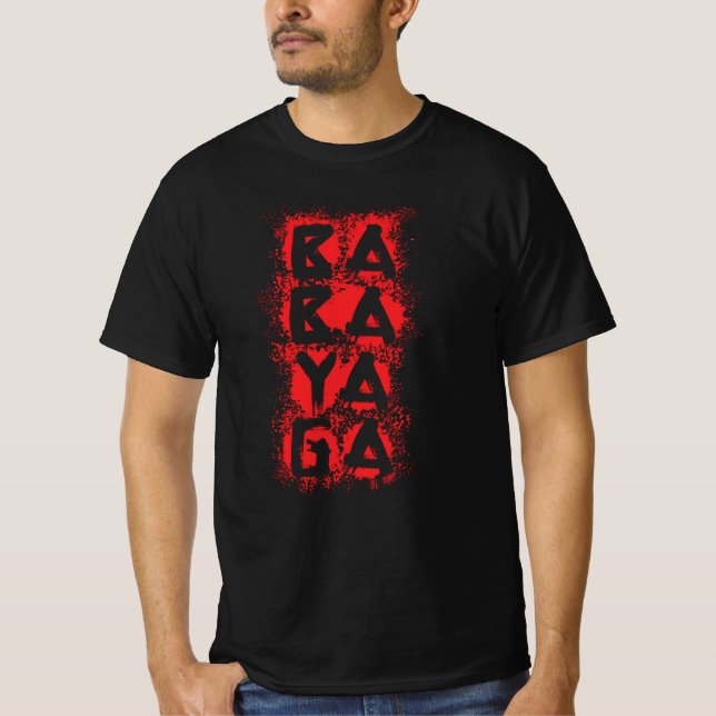 Camiseta Splatter Baba Yaga (Anverso)