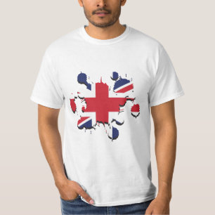 Camiseta Splatter de Union Jack