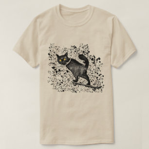 Camiseta Splatter Graphic Skateboard T-Shirt