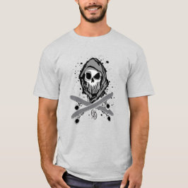 Camiseta Splatter Graphic Skateboard T-Shirt
