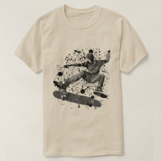Camiseta Splatter Graphic Skateboard T-Shirt
