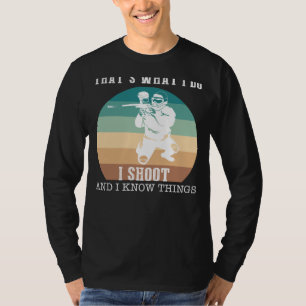 Camiseta Splatter, Sonreír, Conquistar: Eso Es Lo Que Hago,