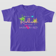 Splatter T-Shirt pelirroja no supervisada