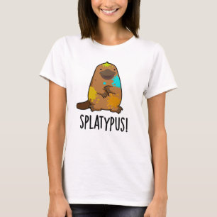 Camiseta Splatypus Funny Animal Platypus Pun
