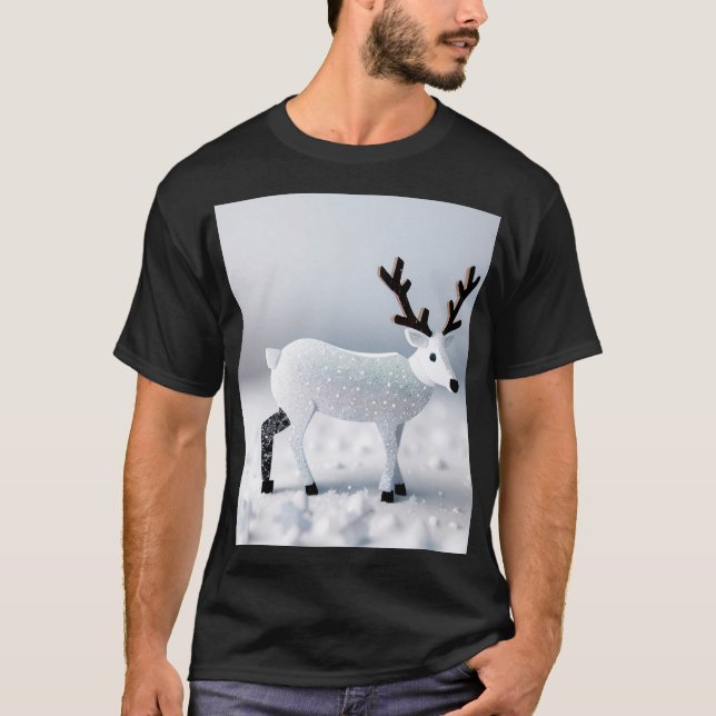 Camiseta  Splendor Snowy Scene T-Shirt (Anverso)