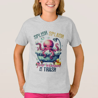 Camiseta Splish Splash Tu Opinión Es Un Meme De Basura