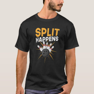 Camiseta Split Happens Bowling Bowler
