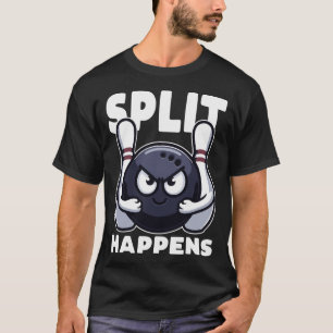 Camiseta Split Happens Bowling Funny