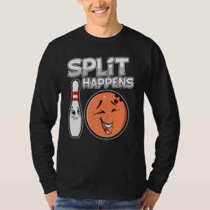 Camiseta Split Happens Fun Bowling Ball