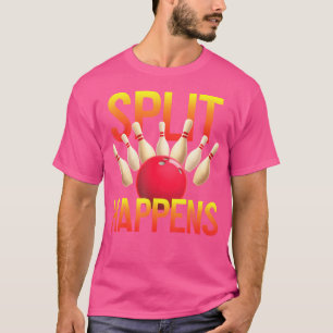 Camiseta Split tiene un divertido boliche