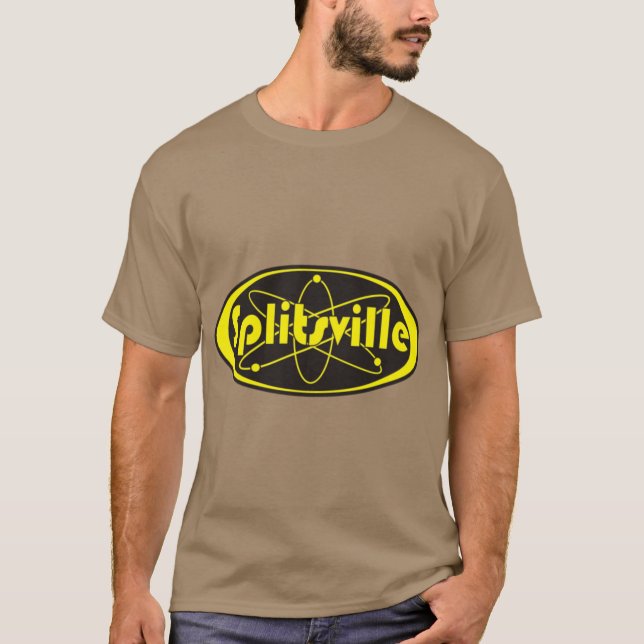Camiseta Splitsville amarillo Premium (Anverso)
