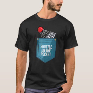 Camiseta Spo de Shuttlecock del jugador Badminton Graphic B