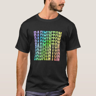 Camiseta Spo de Shuttlecock del jugador Badminton Graphic B