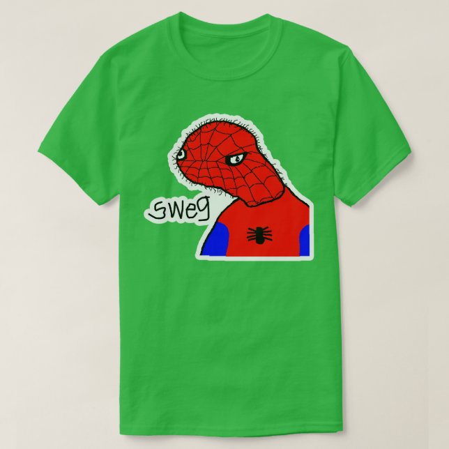 Camiseta Spoderman Sweg (Diseño del anverso)