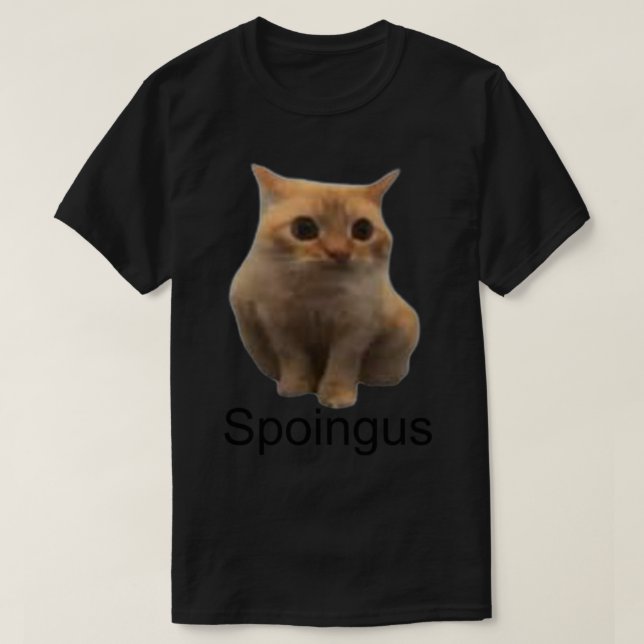 Camiseta Spoingus The Cat Meme (Diseño del anverso)