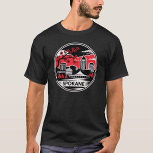 Camiseta Spokane City Washington USA