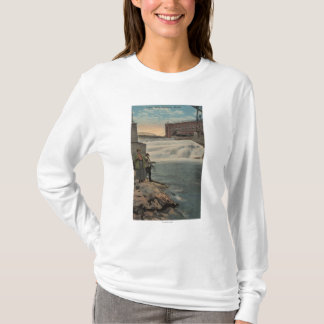 Camiseta Spokane, WA - pesca de los pares en caídas más