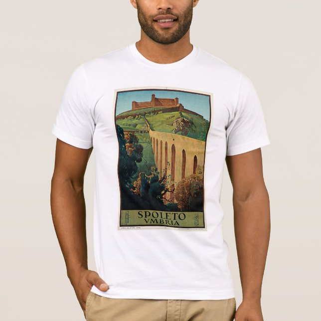 Camiseta Spoleto, Umbría (Anverso)
