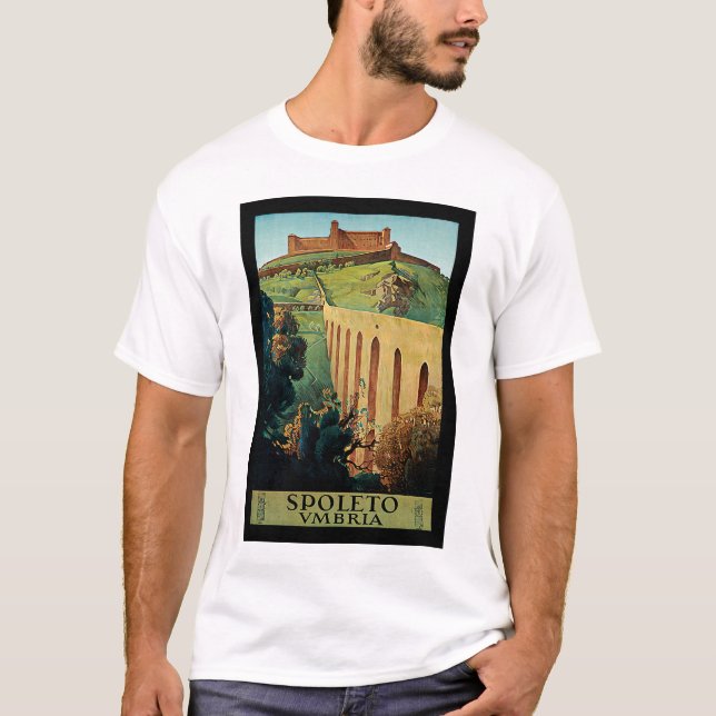 Camiseta Spoletto ~ Umbria (Anverso)