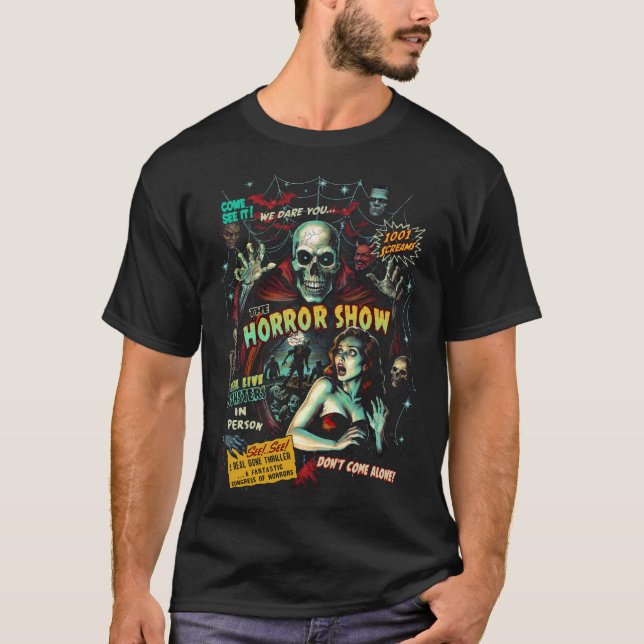 Camiseta Spook Show Horror Show T-Shirt de los hombres - (N (Anverso)