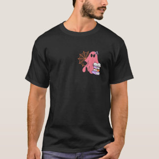 Camiseta Spook Tacular Halloween Teacher Ghost Book Librari