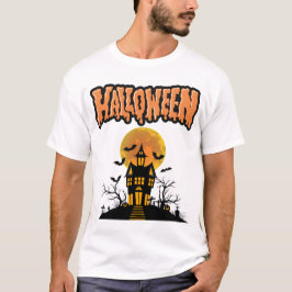 Camiseta Spook Up Your Style with This Haunted House Hallow