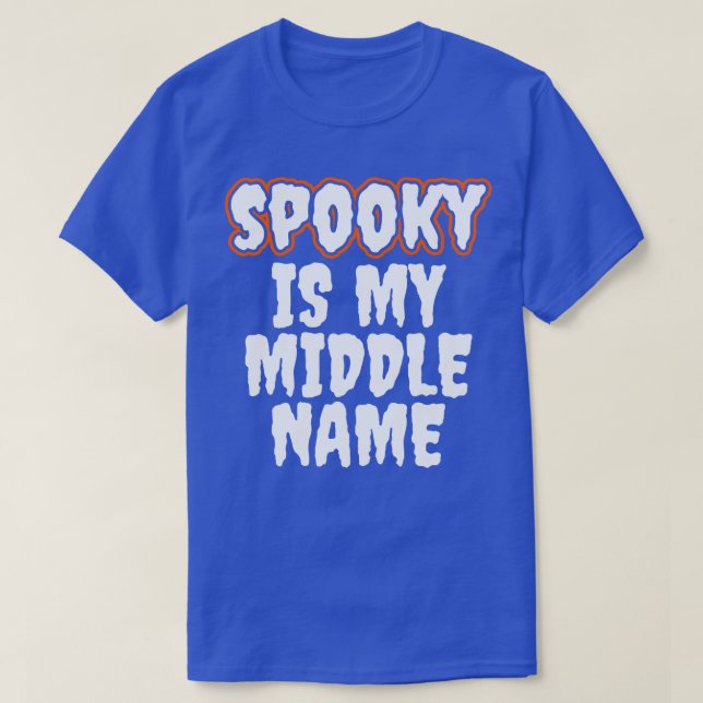 Camiseta Spookis is is my Middle Name (Diseño del anverso)