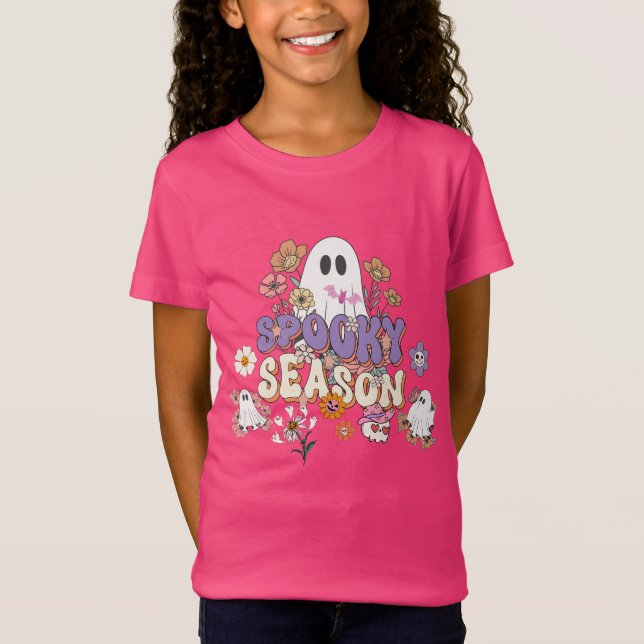 Camiseta Spooktacular Cute trendy Ghost T-Shirt (Anverso)