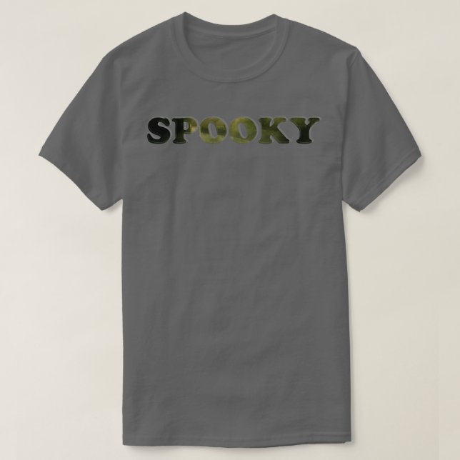 CAMISETA SPOOKY (Diseño del anverso)