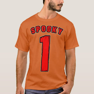 Camiseta Spooky 1 Un jugador de equipo sufre el malestar de
