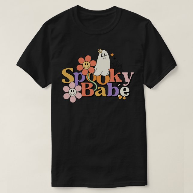 Camiseta Spooky Babe 1 (Diseño del anverso)