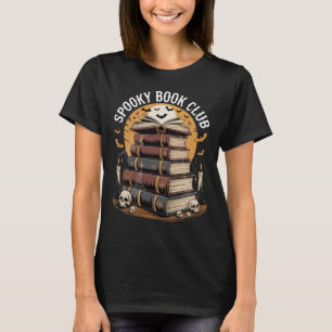 Camiseta Spooky Book Club Halloween Librarian