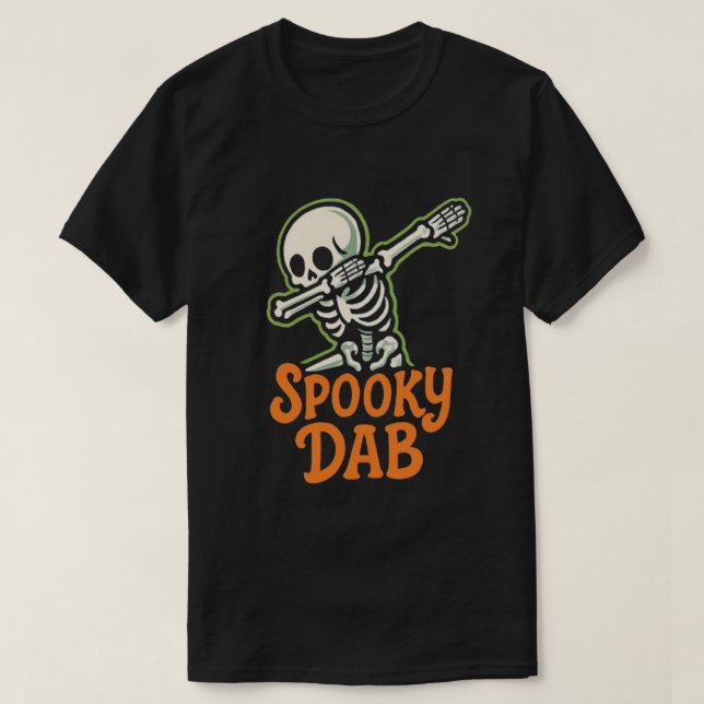 Camiseta Spooky Dab Halloween T-Shirt (Diseño del anverso)