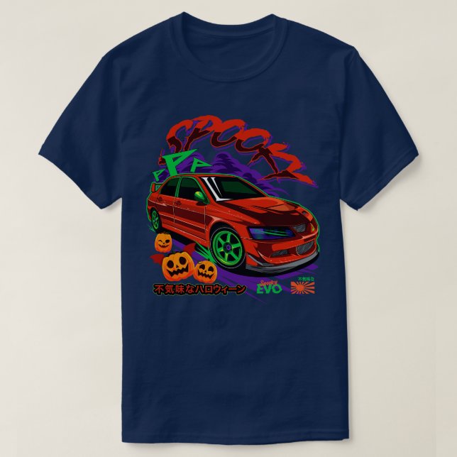 Camiseta Spooky Evo (Diseño del anverso)