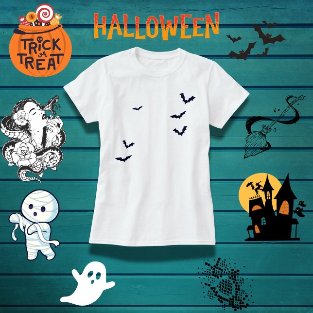 Camiseta Spooky Family Bats Halloween (Subido por el creador)