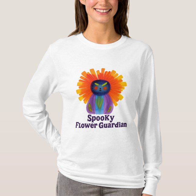Camiseta Spooky Flower Guardian (Anverso)